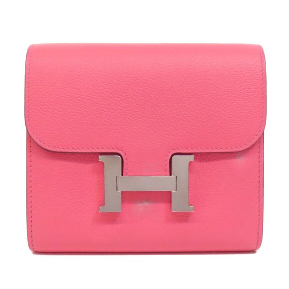 HERMES Pink Wallet - Picture 1 of 11